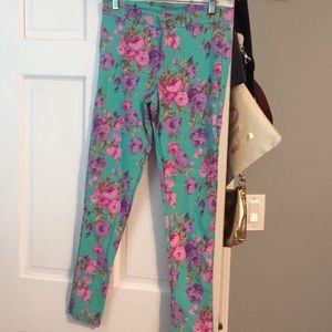 Forever 21 floral pant